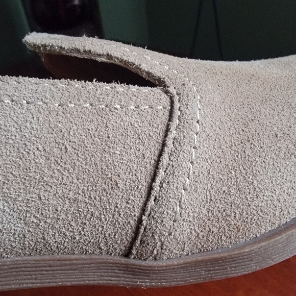 NWT Crown Vintage Women's Samali Loafers in Taupe Suede Size 11M - Picture 6 of 12